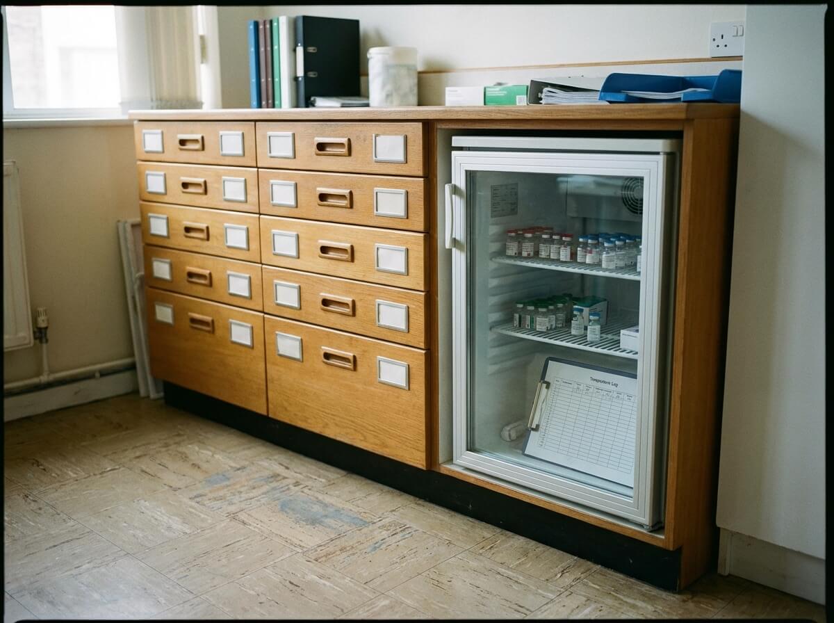 Oudere patiënt tijdens gezondheidscheck
